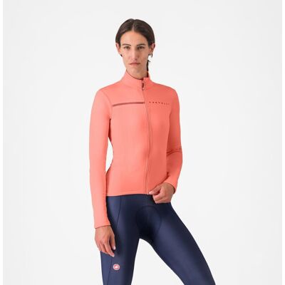 Castelli Maillot Manga Larga De Mujer Sinergia 2 . Rosa / Rojo Castelli Maillot Manga Larga De Mujer Sinergia 2 . Rosa / Rojo