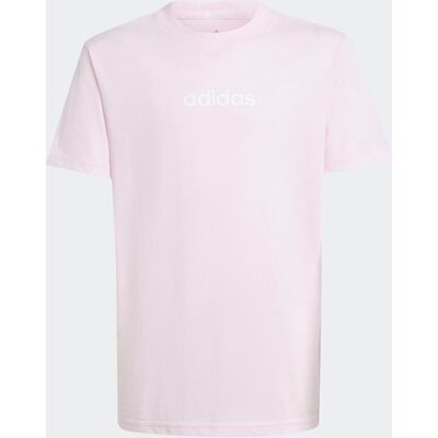 Adidas J LIN TEE 160 - Camiseta, Rosa, Casual, Deportiva Adidas J LIN TEE 160 - Camiseta, Rosa, Casual, Deportiva