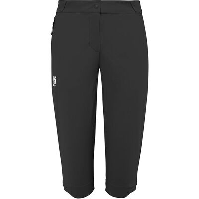 Millet Damen Wandershort Ubic Stretch 3/4 schwarz - Pantalón de senderismo Millet Damen Wandershort Ubic Stretch 3/4 schwarz - Pantalón de senderismo