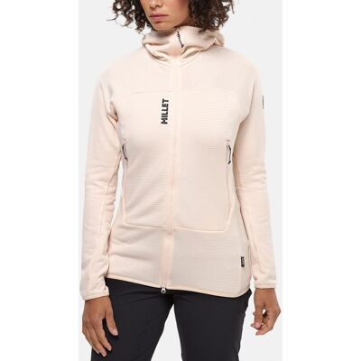 Millet Forros polares de Montaña de Mujer FUSION GRID HOODIE W . (XS) Beige Millet Forros polares de Montaña de Mujer FUSION GRID HOODIE W . (XS) Beige