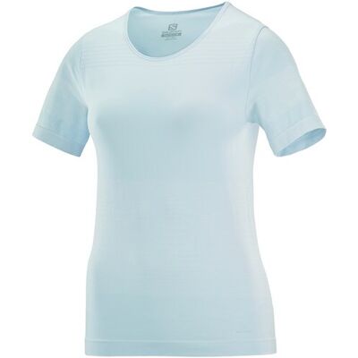 Salomon Camiseta de mujer Essentials Move . (XS) Azul Salomon Camiseta de mujer Essentials Move . (XS) Azul