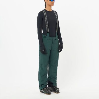 Salomon Pantalón de esquí para mujer BRILLIANT PANT W . (M) Verde Salomon Pantalón de esquí para mujer BRILLIANT PANT W . (M) Verde
