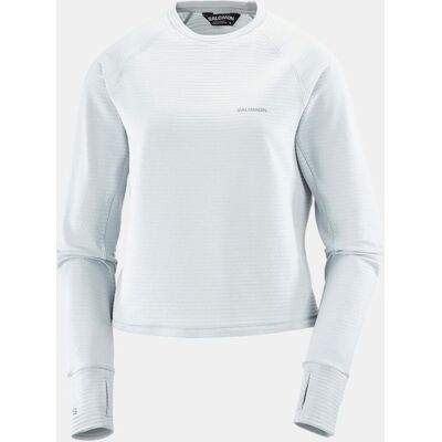 Salomon Prenda interior de manga larga para mujer SNTIAL LIGHTWARM CN W . (XL) Gris Salomon Prenda interior de manga larga para mujer SNTIAL LIGHTWARM CN W . (XL) Gris