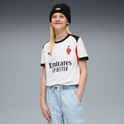 Puma Camiseta de fútbol de Hombre ACM Away Jersey Replica Jr . (13-14 años) Puma Camiseta de fútbol de Hombre ACM Away Jersey Replica Jr . (13-14 años)