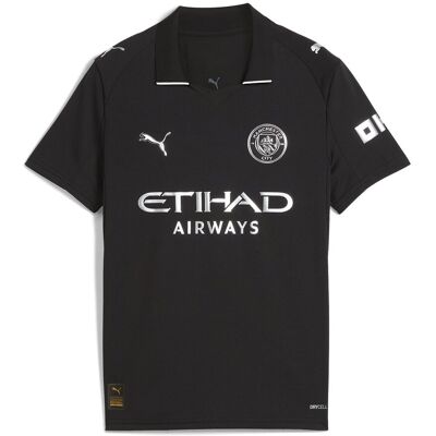 Puma Camiseta de Fútbol de Hombre MCFC Away Jersey Replica Jr . (164) Negro Puma Camiseta de Fútbol de Hombre MCFC Away Jersey Replica Jr . (164) Negro