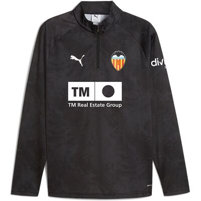 Puma Chaqueta VCF Warm Up 1-4 Zip Top . (M) Negro Puma Chaqueta VCF Warm Up 1-4 Zip Top . (M) Negro