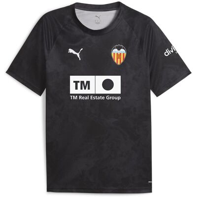 Puma Camiseta de fútbol VCF Warm Up Jersey Jr . (116) Negro Puma Camiseta de fútbol VCF Warm Up Jersey Jr . (116) Negro