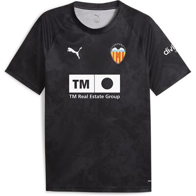 Puma Camiseta de fútbol VCF Warm Up Jersey . (L) Negro Puma Camiseta de fútbol VCF Warm Up Jersey . (L) Negro