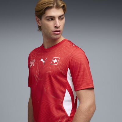 Puma Camiseta de Hombre 1º Equipación Suiza Mundial 2026 . Blanco Puma Camiseta de Hombre 1º Equipación Suiza Mundial 2026 . Blanco