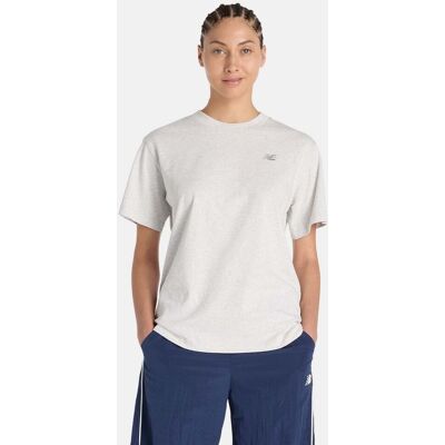New Balance Camiseta casual de mujer Athletics Jersey . (S) Gris New Balance Camiseta casual de mujer Athletics Jersey . (S) Gris
