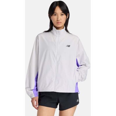 New Balance Chaqueta de running de mujer Fast Days . (L) Gris New Balance Chaqueta de running de mujer Fast Days . (L) Gris