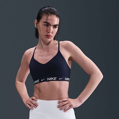 Nike Top de training de mujer Indy Light Support Women's Padded Adjustable Sports Bra . (XS) Azul Nike Top de training de mujer Indy Light Support Women's Padded Adjustable Sports Bra . (XS) Azul