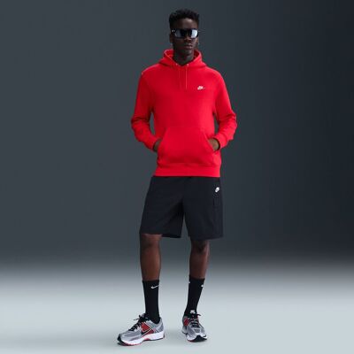 Nike Sudadera de hombre Club . (XL) Rojo Nike Sudadera de hombre Club . (XL) Rojo