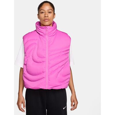 Nike Chaleco plumífero de mujer Swoosh Outerwear . (M) Rosa Nike Chaleco plumífero de mujer Swoosh Outerwear . (M) Rosa