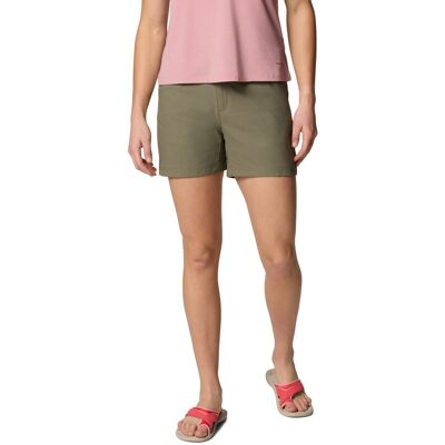 Pantalones cortos de senderismo Columbia Leslie Falls - Mujer - Verde piedra - Talla 20 UK Pantalones cortos de senderismo Columbia Leslie Falls - Mujer - Verde piedra - Talla 20 UK