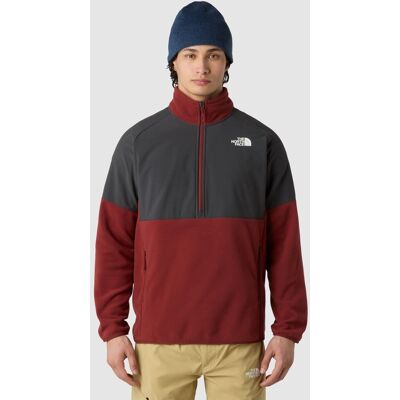 The North Face Forro polar de peso grueso con media cremallera de hombre Glacier . (S) Marrón The North Face Forro polar de peso grueso con media cremallera de hombre Glacier . (S) Marrón