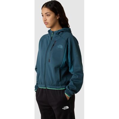 The North Face Forro polar con capucha de mujer Mountain Athletics . (XS) Esmeralda Azul The North Face Forro polar con capucha de mujer Mountain Athletics . (XS) Esmeralda Azul