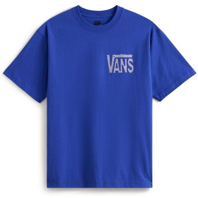 Vans Camiseta de hombre Side Talk . Azul Vans Camiseta de hombre Side Talk . Azul