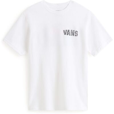 Vans Camiseta de niños Racing Flames . (10 años) Blanco Vans Camiseta de niños Racing Flames . (10 años) Blanco