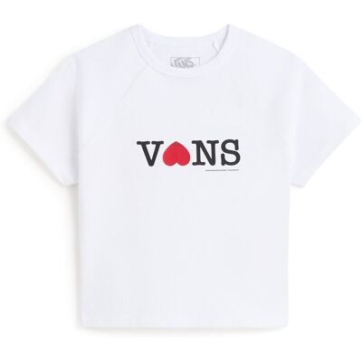 Vans Camiseta de mujer Souvenir Baby . (M) Blanco Vans Camiseta de mujer Souvenir Baby . (M) Blanco