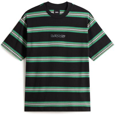 Vans Camiseta de hombre Mesa Stripe . (L) Negro Vans Camiseta de hombre Mesa Stripe . (L) Negro