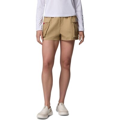Columbia Pantalón corto de senderismo de mujer PFG Open Water™ . (XL) Beige Columbia Pantalón corto de senderismo de mujer PFG Open Water™ . (XL) Beige