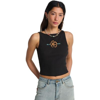 Billabong Camiseta de mujer Go For It . (M) Negro Billabong Camiseta de mujer Go For It . (M) Negro