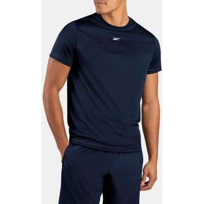Reebok Camiseta fitness de hombre Id Train Ss Tech Tee . (L) Azul Reebok Camiseta fitness de hombre Id Train Ss Tech Tee . (L) Azul