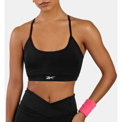 Reebok Sujetador fitness de mujer Kendal Core Strappy . (XS) Negro Reebok Sujetador fitness de mujer Kendal Core Strappy . (XS) Negro