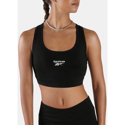 Reebok Sujetador de mujer ID Cotton Bralette . (XS) Negro Reebok Sujetador de mujer ID Cotton Bralette . (XS) Negro