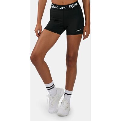 Reebok Short de fitness de mujer ID Train Ruched . (M) Negro Reebok Short de fitness de mujer ID Train Ruched . (M) Negro