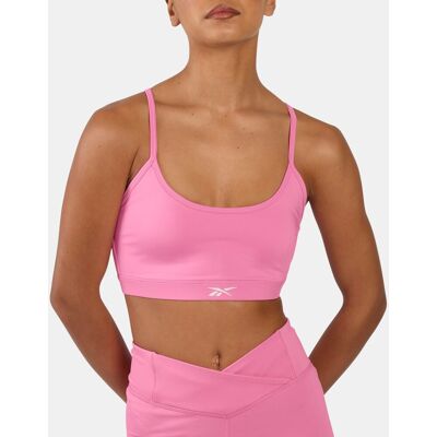 Reebok Sujetador fitness de mujer Kendal Core Strappy . (XS) Rosa Reebok Sujetador fitness de mujer Kendal Core Strappy . (XS) Rosa
