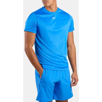 Reebok Camiseta fitness de hombre ID Train SS Tech . (L) Azul Reebok Camiseta fitness de hombre ID Train SS Tech . (L) Azul