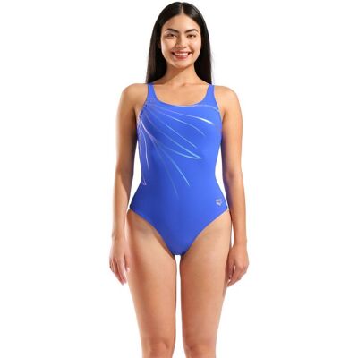 Arena Bañador de natación de mujer shapewear Lili . (XXL-XXXL - Copa B) Azul Arena Bañador de natación de mujer shapewear Lili . (XXL-XXXL - Copa B) Azul