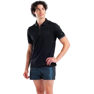 Arena Polo de hombre Tech Zip . (M) Negro Arena Polo de hombre Tech Zip . (M) Negro