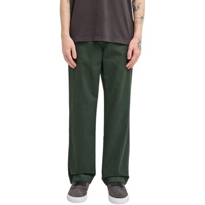 Element Pantalón chino para hombre Relax Work . (S-M) Verde oscuro Element Pantalón chino para hombre Relax Work . (S-M) Verde oscuro