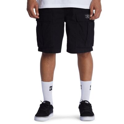 DC Shoes Pantalón corto Cargo de hombre Tundra 22" . (XL) Negro DC Shoes Pantalón corto Cargo de hombre Tundra 22" . (XL) Negro