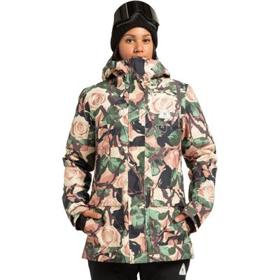 DC Shoes Chaqueta de mujer Cruiser . (XL) Rosa / Verde DC Shoes Chaqueta de mujer Cruiser . (XL) Rosa / Verde