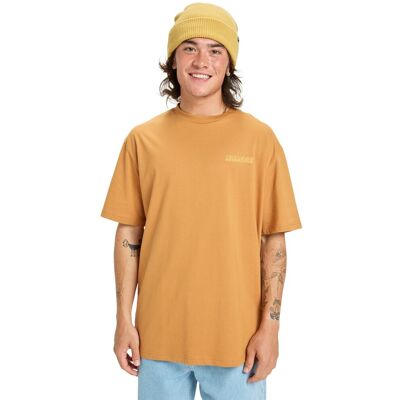 Quiksilver Camiseta de hombre Pto Sun Flow . Marrón Quiksilver Camiseta de hombre Pto Sun Flow . Marrón