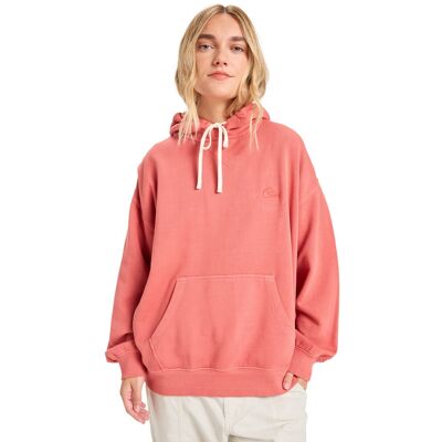 Quiksilver Sudadera de mujer Essential . (XS) Rosa Quiksilver Sudadera de mujer Essential . (XS) Rosa