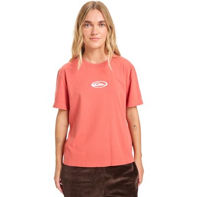 Quiksilver Camiseta de mujer Standard . (XS) Rosa Quiksilver Camiseta de mujer Standard . (XS) Rosa