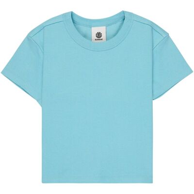 Element Camiseta de mujer Icon Crop W . (M) Azul celeste Element Camiseta de mujer Icon Crop W . (M) Azul celeste