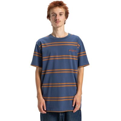 DC Shoes Camiseta de hombre Maximize Stripe . (XS) Azul DC Shoes Camiseta de hombre Maximize Stripe . (XS) Azul