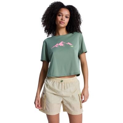 Roxy Camiseta de mujer Boundless Spirit 3 . (L) Verde Oliva Roxy Camiseta de mujer Boundless Spirit 3 . (L) Verde Oliva