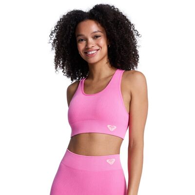 Roxy Top Deportivo de mujer Chillout Seamless Washed . (XS-S) Rosa Roxy Top Deportivo de mujer Chillout Seamless Washed . (XS-S) Rosa