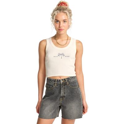 Billabong Camiseta de mujer Grab Some Shade . (XS) Blanco Billabong Camiseta de mujer Grab Some Shade . (XS) Blanco