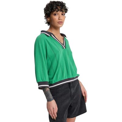 Quiksilver Polo de mujer Making Waves . (S) Verde Quiksilver Polo de mujer Making Waves . (S) Verde