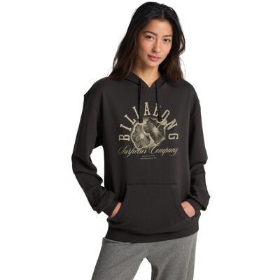 Billabong Sudadera de mujer Brand New Feeling . (M) Negro Billabong Sudadera de mujer Brand New Feeling . (M) Negro