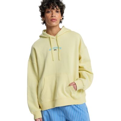 Quiksilver Sudadera de mujer Standard . (XS) Amarillo Quiksilver Sudadera de mujer Standard . (XS) Amarillo