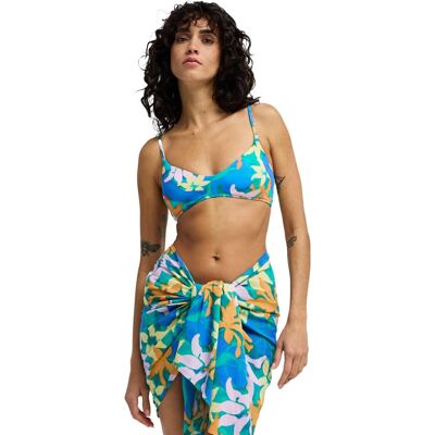 Billabong Falda pareo de playa de mujer Wrapped Up . (S) Azul Billabong Falda pareo de playa de mujer Wrapped Up . (S) Azul